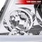 Spec-D Tuning HEADLIGHTS WITH LED BAR CLEAR LENS CHROME HOUSING AND AMBER REFLECTOR, 2PK 2LH-F15004-G3-GO - alternate 8
